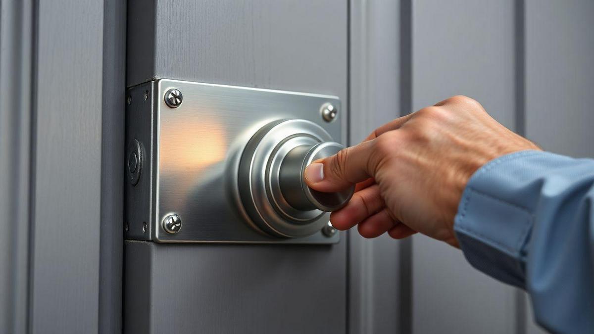 Como deixar minha porta mais segura fácil Como deixar minha porta mais segura com fechadura reforçada