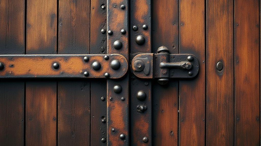 trava de porta de madeira antiga segura trava de porta de madeira antiga segura