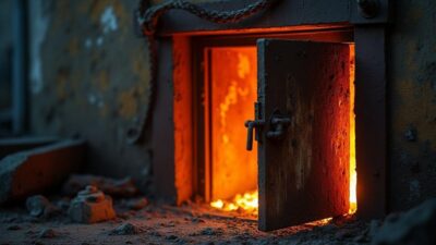 trava de porta de madeira antiga segura